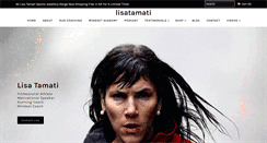 Desktop Screenshot of lisatamati.co.nz